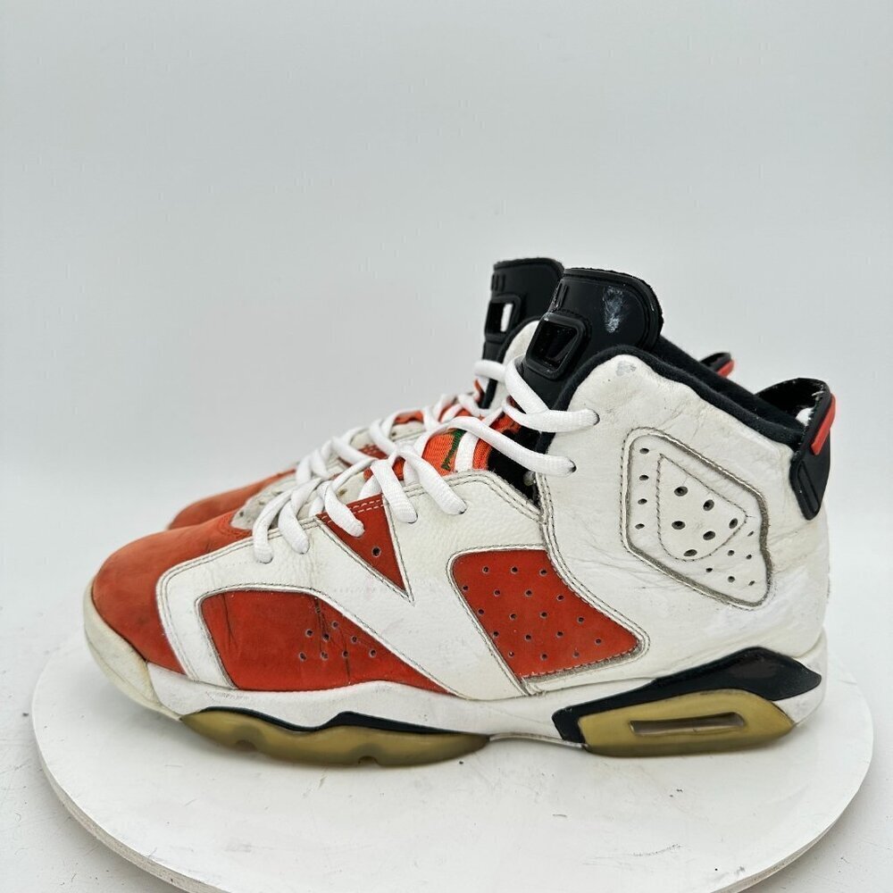 Nike Air Jordan 6 Retro Youth 7Y Women 8.5 384665-145 Orange Gatorade Shoes